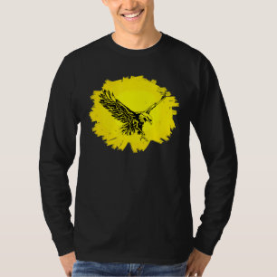 Eagle Bird Of Prey Beak Claws Animal Colourful Bir T-Shirt