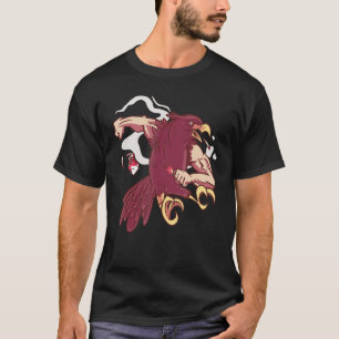Eagle Bird of Prey White Head Sea Eagle Hawk Habic T-Shirt