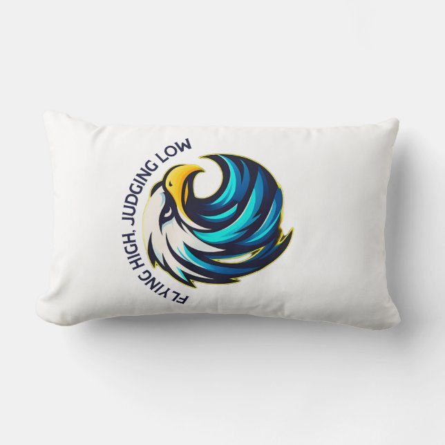 Eagle Birds Lumbar Cushion (Front)