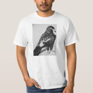 Eagle, Black and White Men's T-Shirt