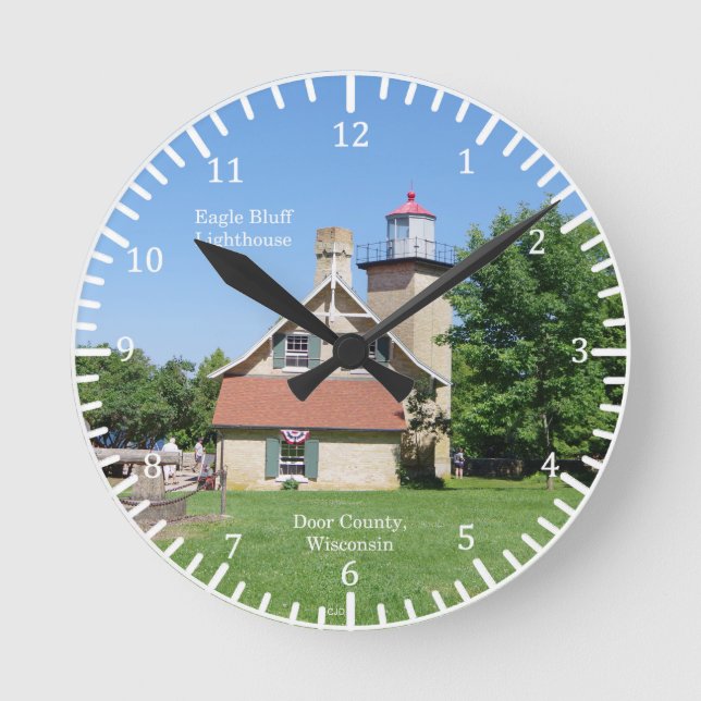 Eagle Bluff Lighthouse clock (Front)