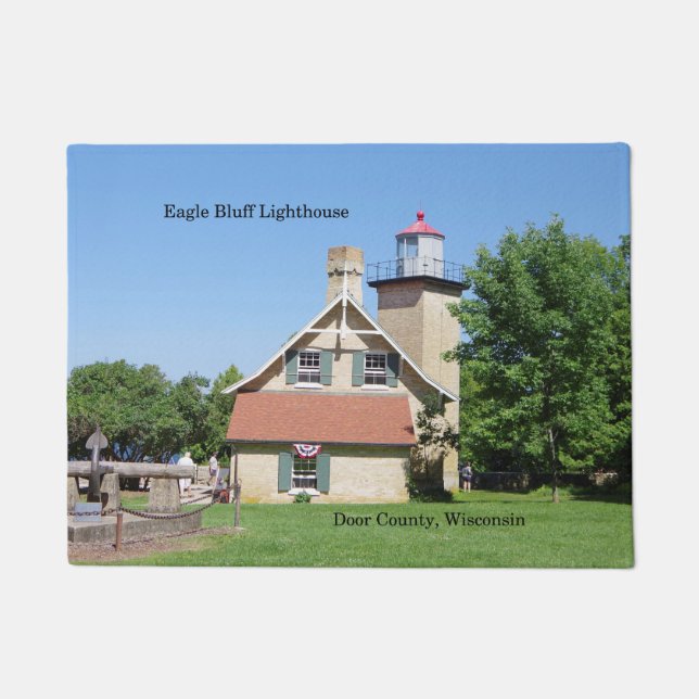 Eagle Bluff Lighthouse door mat (Front)