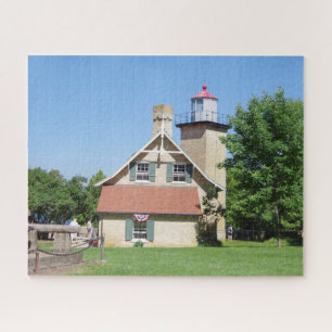Eagle Bluff Lighthouse Jigsaw Puzzle