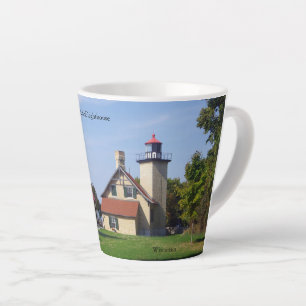 Eagle Bluff Lighthouse latte mug