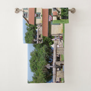 Eagle Bluff Lighthouse towel set