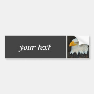 eagle bumper sticker