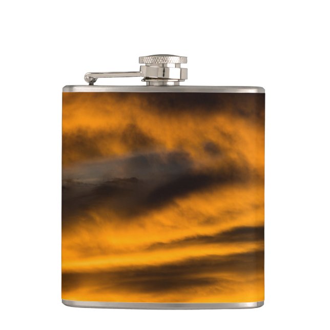eagle burnout hip flask (Front)