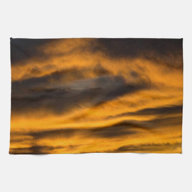 eagle burnout tea towel (Horizontal)