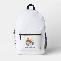 Eagle by Elfabetz - Eagles Print Cut Sew Bag