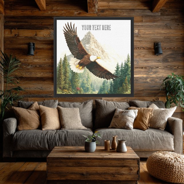 Eagle  canvas print (Soaring Eagle Collection)