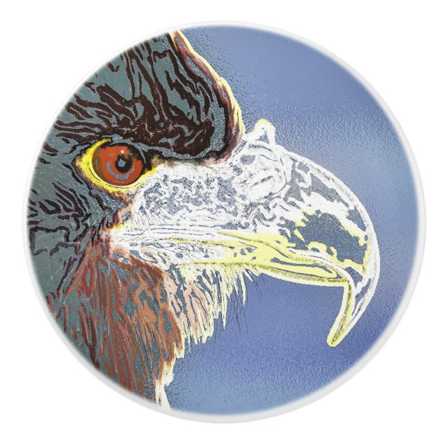 EAGLE CERAMIC KNOB (Front)