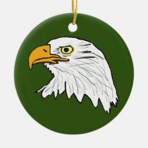 Eagle Ceramic Ornament