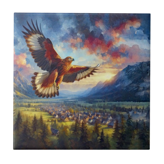 Eagle Ceramic Tile (Front)