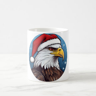 Eagle Christmas Coffee Mug