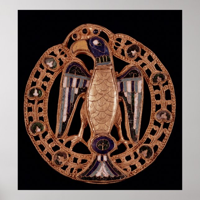 Eagle clasp from Gisela, Wife of Emperor Conrad Poster (Front)