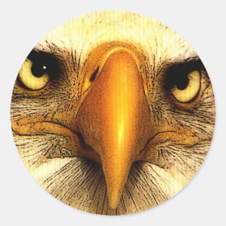 Eagle Classic Round Sticker