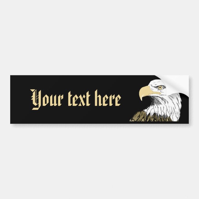 Eagle: Create Your Own Bumper Sticker (Front)
