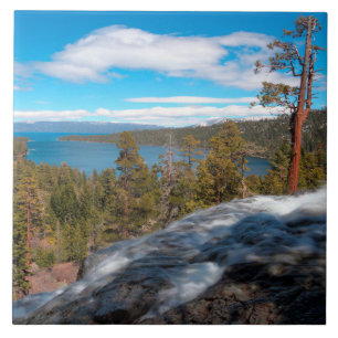 Eagle Creek Falls, South Lake Tahoe Ceramic Tile