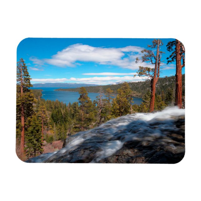 Eagle Creek Falls, South Lake Tahoe Magnet (Horizontal)