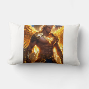 Eagle design lumbar cushion