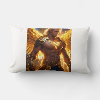Eagle design lumbar cushion