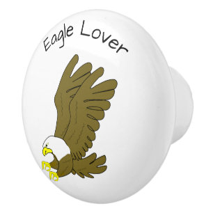 Eagle Design Personalised Ceramic Knob
