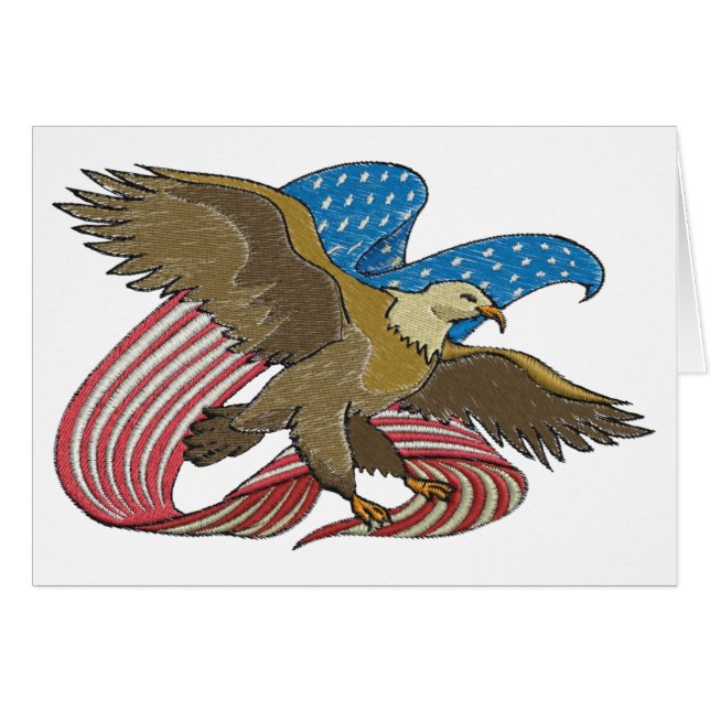 Eagle embroidered (Front Horizontal)