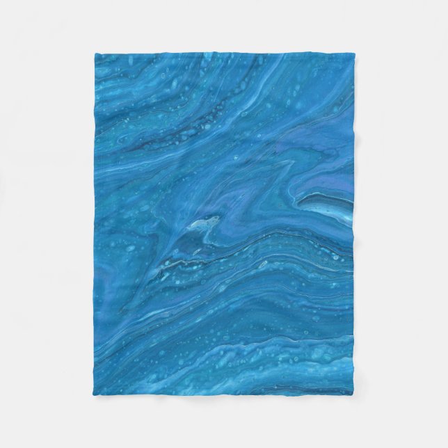 Eagle Eye 2 Abstract Throw Blanket (Front)
