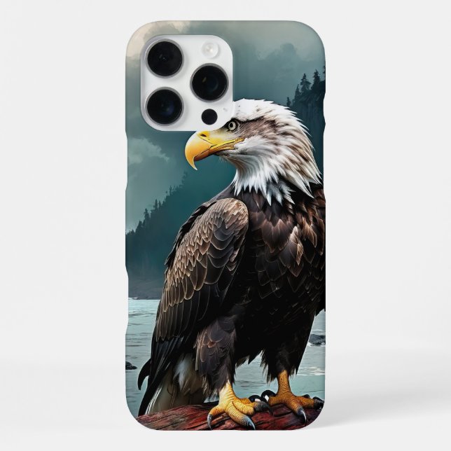 Eagle Eyes iPhone Case (Back)