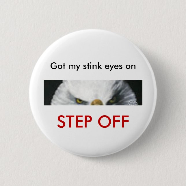 Eagle eyes pin (Front)
