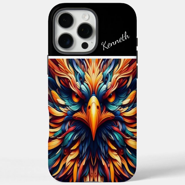 Eagle Feathered Fury Case-Mate iPhone Case (Back)