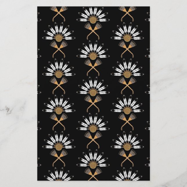 Eagle Feathers with Fans (Front)