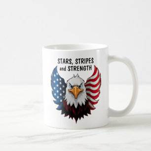 Eagle Flag American USA Coffee Mug