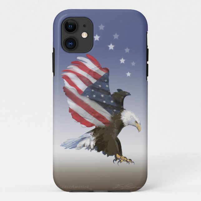 Eagle Flag iPhone5 Case-Mate Barely There iPhone Case (Back)