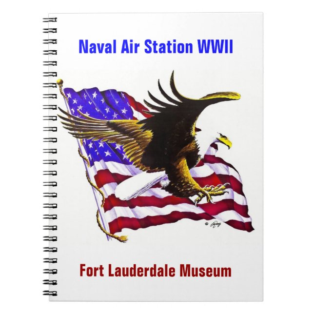 Eagle & Flag Notebook (Front)