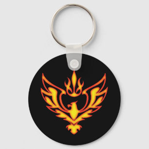 EAGLE & FLAME KEY RING