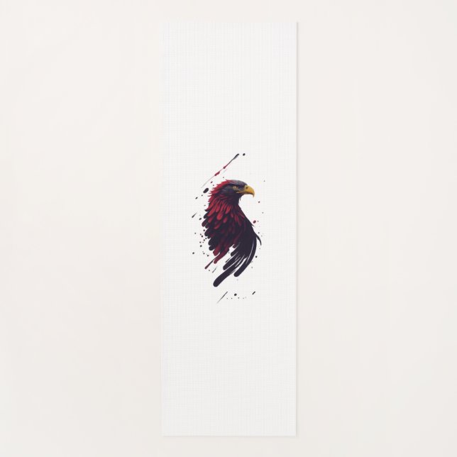 eagle for freedom yoga mat (Front)