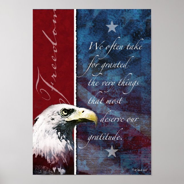 Eagle Freedom Poster (Front)