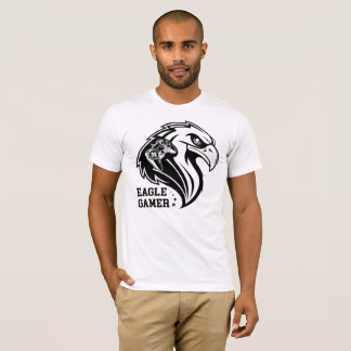 Eagle gamer logo with gaming controller and fierce T-Shirt