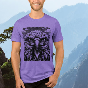Eagle Graphic T-Shirt Tri-Blend Shirt