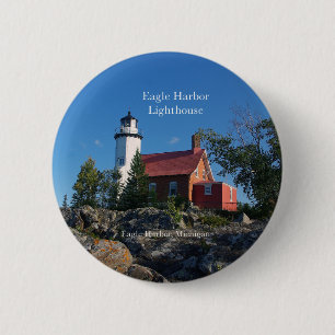 Eagle Harbour Lighthouse button