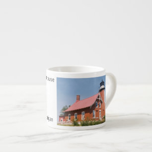 Eagle Harbour Lighthouse espresso mug