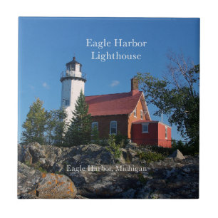 Eagle Harbour Lighthouse tile