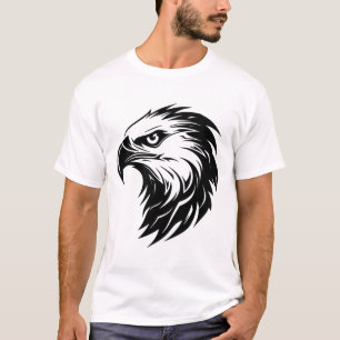 Eagle head bird of prey silhouette T-Shirt