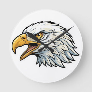 Eagle head clock
