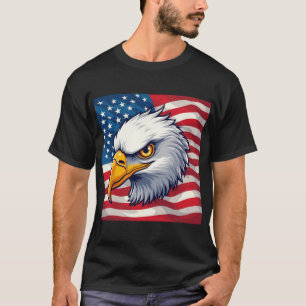Eagle Head Graphic Tee – USA Pride Apparel