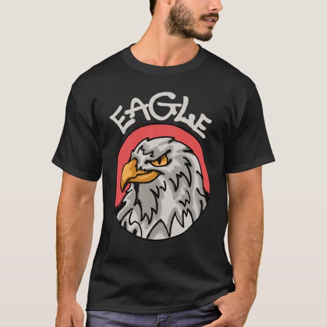 Eagle Head streetwear T-Shirt (Front)
