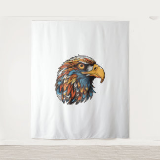Eagle head tapestry