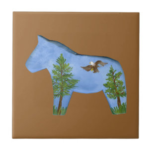 Eagle Horse Tile