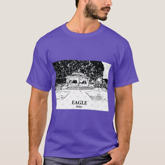 Eagle Idaho T-Shirt (Front)